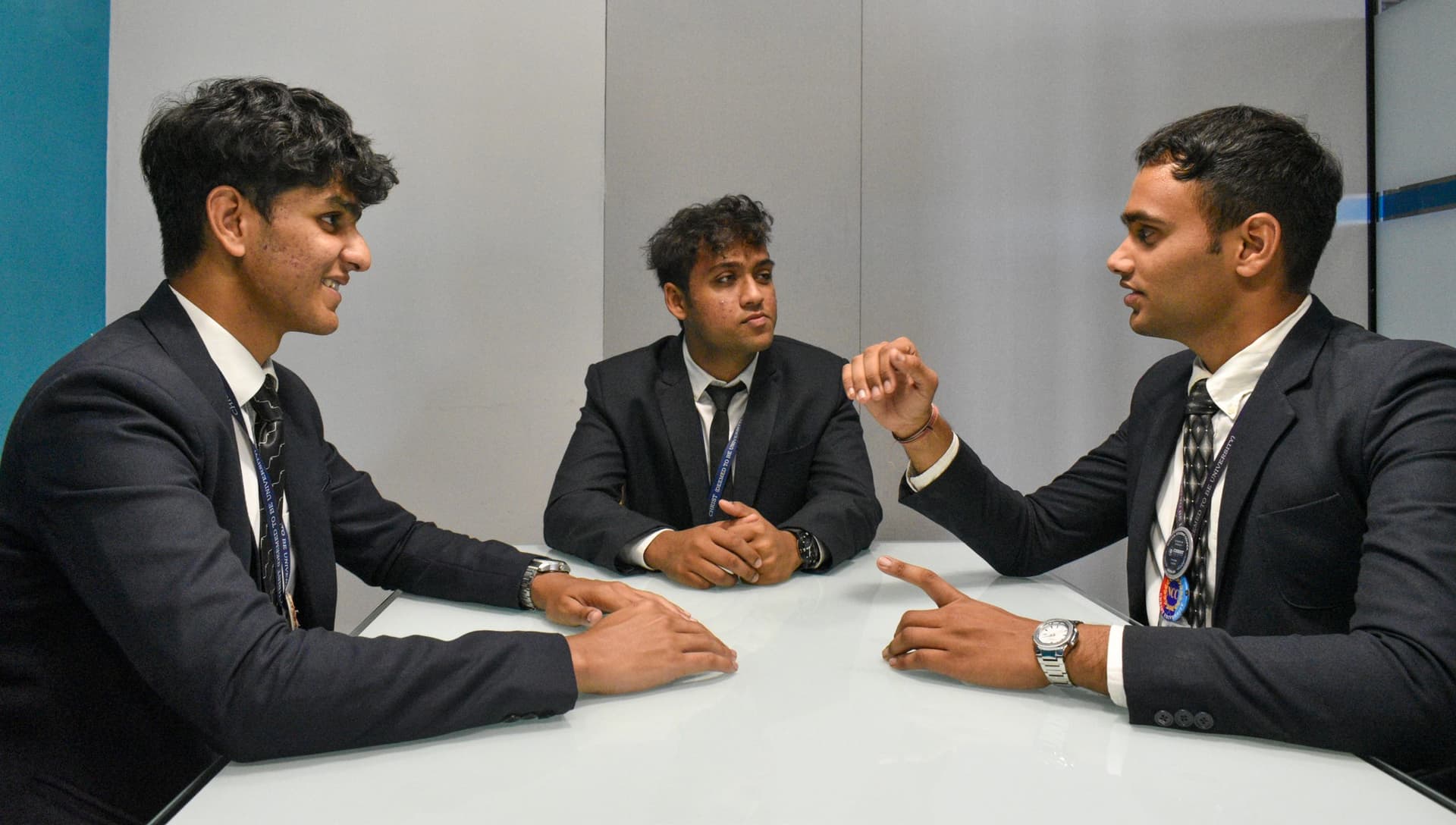 Sachin Yadav, Surya Vamshi, and Meeth Shah - Founders of SOCIO